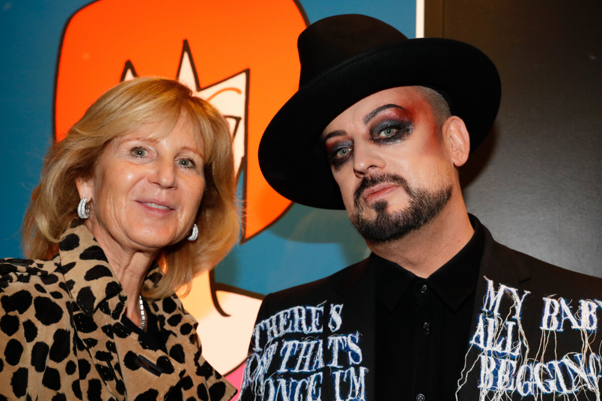 Photo Exclusif Helga Piaget Boy George lors du vernissage de l