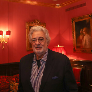 Rendez-vous avec Placido Domingo à l'hôtel Sacher à Vienne le 19 mars 2019.