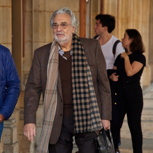 Placido Domingo quitte l'opéra national de Vienne après les répétitions de "Macbeth", le 21 octobre 2019