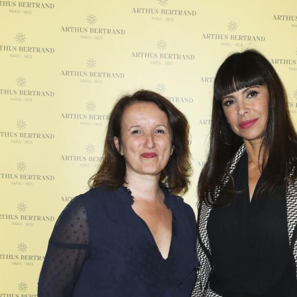 Anne Roumanoff et Mathilda May - Présentation de la nouvelle collection Arthus Bertrand à la Grande Chancellerie de la Légion d'Honneur à Paris, le 3 juin 2019. © Olivier Borde/Bestimage
