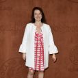 Anne Roumanoff au Village Roland Garros lors du tournoi de Roland-Garros 2019. Paris, le 26 mai 2019.