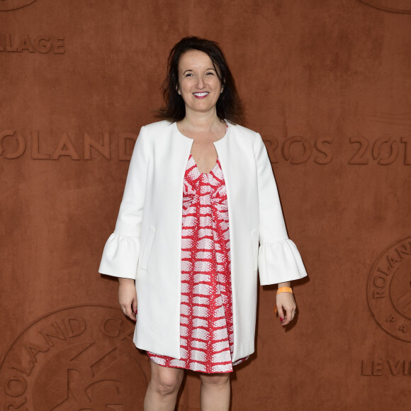 Anne Roumanoff au Village Roland Garros lors du tournoi de Roland-Garros 2019. Paris, le 26 mai 2019.