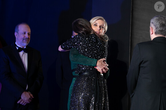 Marion Cotillard et Melita Toscan Du Plantier à la cérémonie d'ouverture de la 18ème édition du Festival International du Film de Marrakech (FIFM), le 29 novembre 2019. © Romuald Meigneux/Bestimage