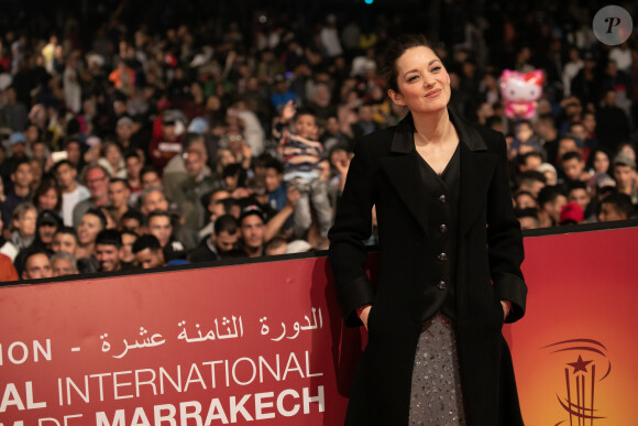 Marion Cotillard arrive à la projection du film "Macbeth" lors de la 18ème édition du Festival International du Film de Marrakech (FIFM), le 30 novembre 2019. © Romuald Meigneux/Bestimage
