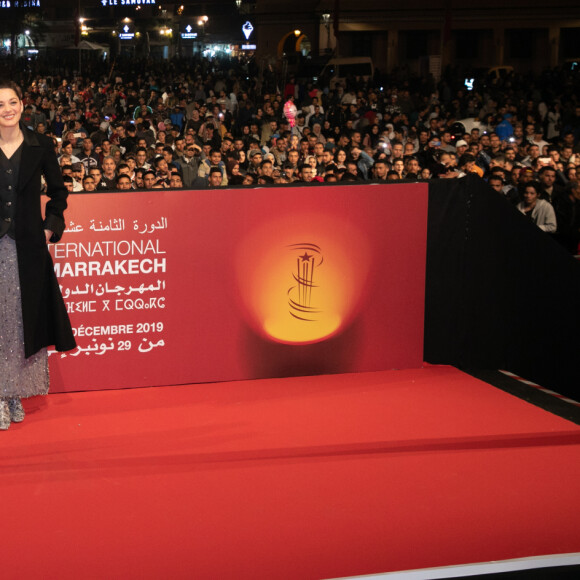 Marion Cotillard arrive à la projection du film "Macbeth" lors de la 18ème édition du Festival International du Film de Marrakech (FIFM), le 30 novembre 2019. © Romuald Meigneux/Bestimage