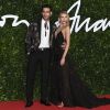 Jon Kortajarena et Stella Maxwell assistent à la cérémonie des "Fashion Awards 2019" au Royal Albert Hall à Londres, le 2 décembre 2019.