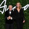 American actress Julia Roberts and italian designer Giorgio Armani attend the Fashion Awards at Royal Albert Hall in London on December 2, 2019. Photo by Rune Hellestad/UPI/ABACAPRESS.COM 