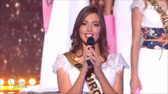 Miss Bourgogne : Sophie Diry - Élection de Miss France 2020 sur TF1, le 14 décembre 2019.