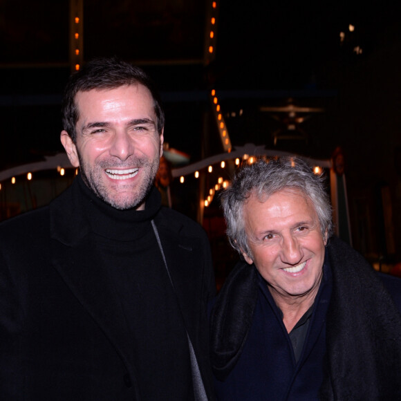 Grégory Fitoussi et Richard Anconina assistent au dîner de Gala du Festival Series Mania au Musée des Arts Forains à Paris le 2 décembre 2019. © Pierre Perusseau - Rachid Bellak / Bestimage