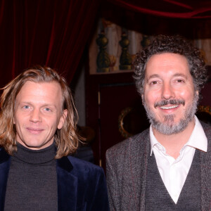 Alex Lutz et Guillaume Gallienne assistent au dîner de Gala du Festival Series Mania au Musée des Arts Forains à Paris le 2 décembre 2019. © Pierre Perusseau - Rachid Bellak / Bestimage