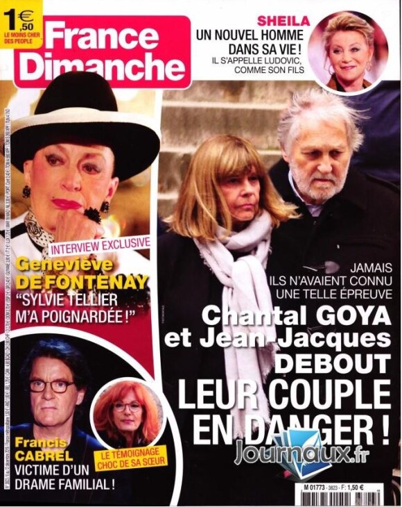 Couverture du magazine "France Dimanche", numéro du 4 décembre 2019.