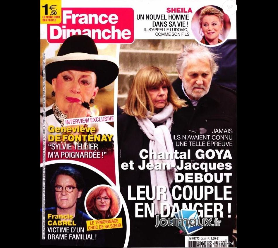 France Dimanche Ils Vont Finir Par Me Buter Couverture du magazine France Dimanche, numéro du 4 décembre 2019