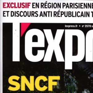 Couverture de L'Express du 4 au 10 décembre 2019