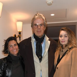 Alessandra Sublet, Dominique Desseigne et Marie-Ange Casta - Inauguration de la Suite Harcourt de l'Hôtel Barrière Le Fouquet's à Paris le 26 novembre 209. © Coadic Guirec/Bestimage