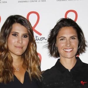 Karine Ferri, Alessandra Sublet - Soirée de lancement du Sidaction 2019 à la salle Wagram à Paris, le 18 mars 2019. © Marc Ausset-Lacroix/Bestimage  People attending the Sidaction 2019 photocall held at Salle Wagram in Paris, France, on March 18th, 2019.18/03/2019 - Paris