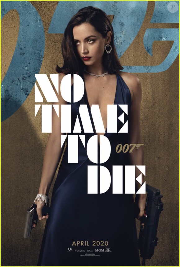 L'une des nouvelles affiches du film "Mourir peut attendre" en salles le 8 avril 2020.