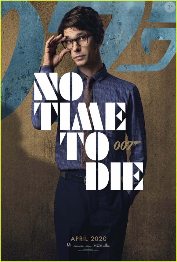 L'une des nouvelles affiches du film "Mourir peut attendre" en salles le 8 avril 2020.