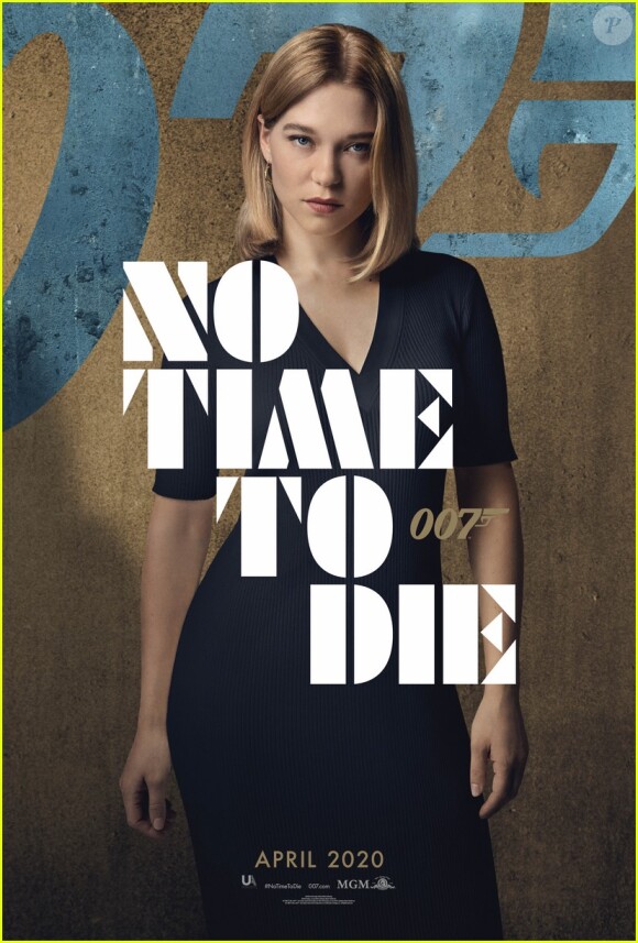 L'une des nouvelles affiches du film "Mourir peut attendre" en salles le 8 avril 2020.