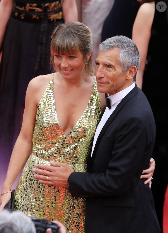 Mélanie Page et son mari Nagui - Montée des marches du film "Les plus belles années d'une vie" lors du 72ème Festival International du Film de Cannes. Le 18 mai 2019 © Jacovides-Moreau / Bestimage