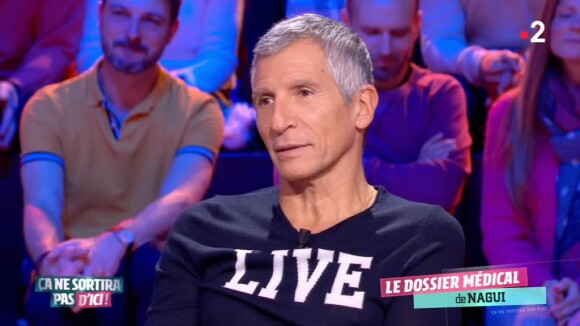 Nagui évoque sa peur de faire de la prison en Égypte, le 4 décembre 2019 sur France 2.