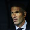 Zinédine Zidane - Ligue des champions : le Real Madrid arrache le match nul face à Bruges (2-2) à Madrid le 1er octobre 2019.