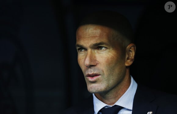 Zinédine Zidane - Ligue des champions : le Real Madrid arrache le match nul face à Bruges (2-2) à Madrid le 1er octobre 2019.