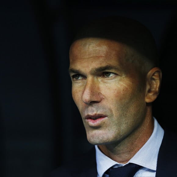 Zinédine Zidane - Ligue des champions : le Real Madrid arrache le match nul face à Bruges (2-2) à Madrid le 1er octobre 2019.