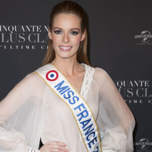 Maëva Coucke, Miss France 2018 - Avant-première mondiale de " 50 nuances plus claires " à la salle Pleyel à Paris le 6 février 2018. © Borde / Vigerie / Bestimage