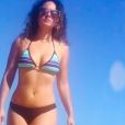 Laetitia de "L'amour est dans le pré 2019" divine en bikini à la plage, à la Réunion, le 23 juin 2019