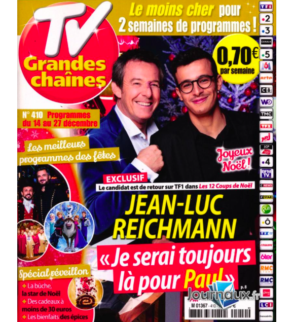 Couverture du magazine "TV Grandes Chaînes".