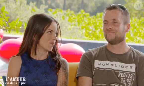 Nicole et François le Vendéen lors de leur bilan de "L'amour est dans le pré 2019", le 9 décembre, sur M6