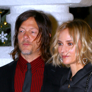 Norman Reedus et Diane Kruger assistent à la soirée du parfum Chanel N°5 à l'hôtel Standard. New York, le 10 décembre 2019.