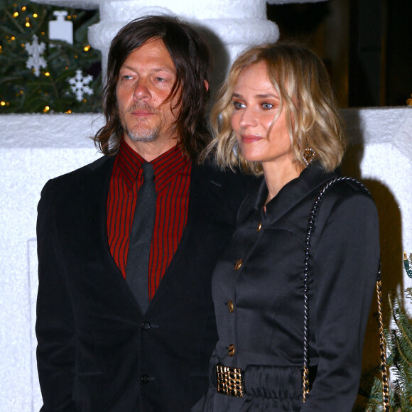 Norman Reedus et Diane Kruger assistent à la soirée du parfum Chanel N°5 à l'hôtel Standard. New York, le 10 décembre 2019.