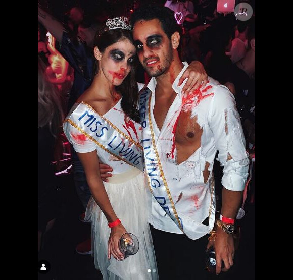 Iris Mittenare et Diego El Glaoui sur Instagram, le 2 novembre 2019.