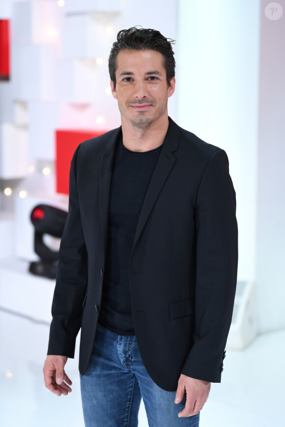 Exclusif - Jérémy Ferrari - Enregistrement de l'émission "Vivement Dimanche prochain" au studio Gabriel à Paris, présentée par M.Drucker et diffusée le 21 avril 2019 sur France 2. Le 10 avril 2019 © Guillaume Gaffiot / Bestimage