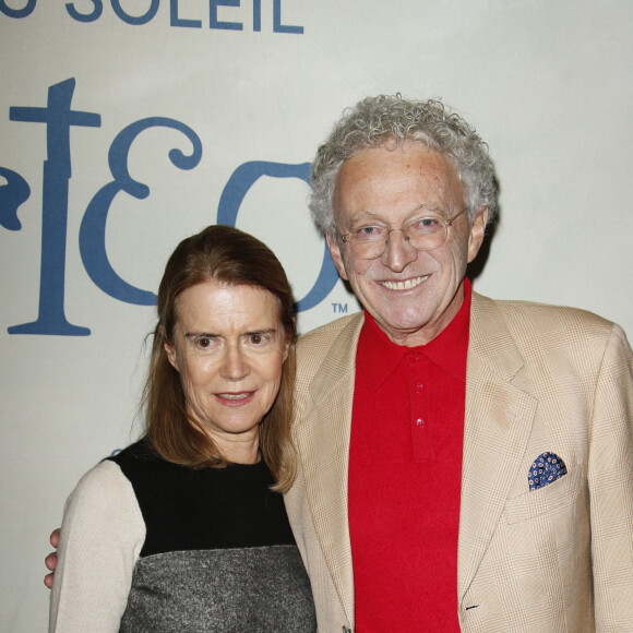 Nelson Monfort et sa femme Dominique - People à la première du spectacle "CORTEO" du Cirque du Soleil à l'AccorHotels Arena Bercy à Paris. Le 12 décembre 2019 © Christophe Aubert via Bestimage 12/12/2019 - Paris