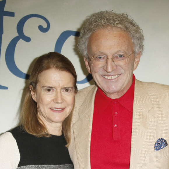 Nelson Monfort et sa femme Dominique - People à la première du spectacle "CORTEO" du Cirque du Soleil à l'AccorHotels Arena Bercy à Paris. Le 12 décembre 2019 © Christophe Aubert via Bestimage 12/12/2019 - Paris