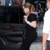 Exclusif - Mariah Carey à la sortie d'un immeuble à New York, le 24 juillet 2019