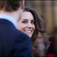 Le prince William et Kate Middleton de retour dans leur université de St Andrews, en Ecosse, en 2011.