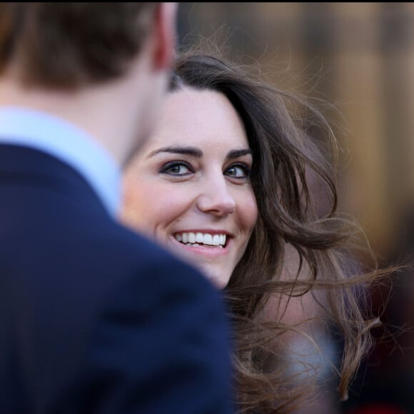 Le prince William et Kate Middleton de retour dans leur université de St Andrews, en Ecosse, en 2011.