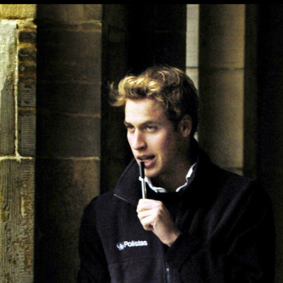 Le prince William, étudiant à l'université de St Andrews, en Ecosse, en 2004.