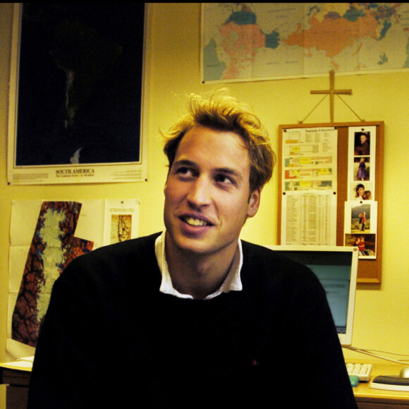Le prince William, étudiant à l'université de St Andrews, en Ecosse, en 2004.