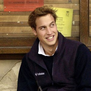Le prince William, étudiant à l'université de St Andrews, en Ecosse, en 2004.
