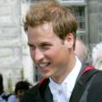 Le prince William - Remise des diplômes à l'université de St Andrews, en Ecosse, en 2005.