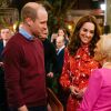 Kate Middleton et le prince William dans l'émission "A Berry Royal Christmas" diffusé sur BBC One le 16 décembre 2019.
