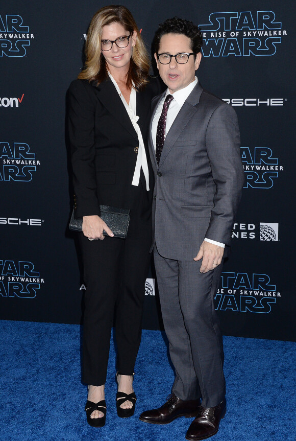 JJ Abrahams et sa femme Katie McGrath assistent à l'avant-première de Star Wars: The Rise Of Skywalker au El Capitan Theatre. Hollywood, Los Angeles, le 16 décembre 2019.