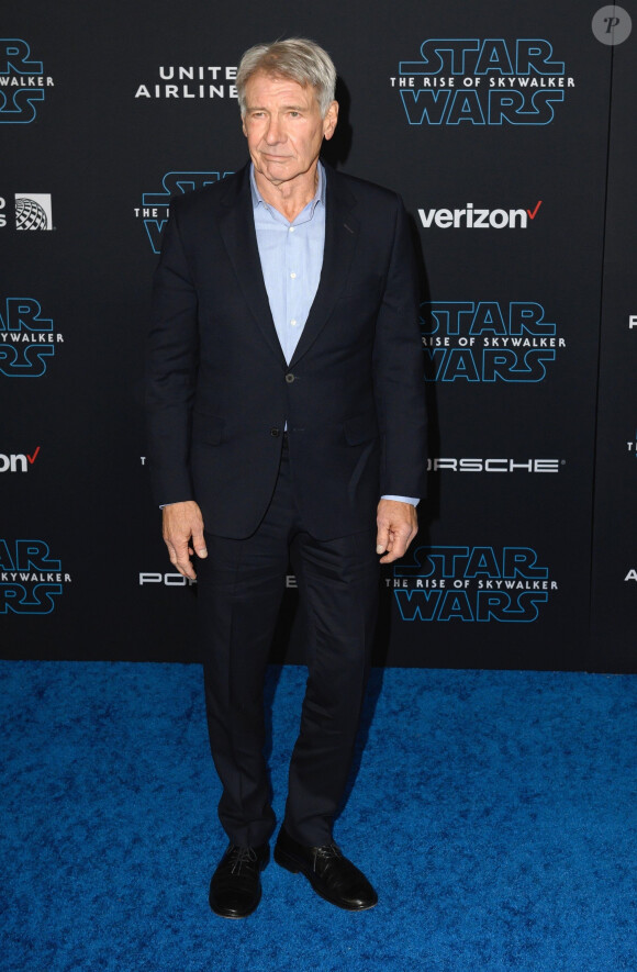 Harrison Ford assiste à l'avant-première de Star Wars: The Rise Of Skywalker au El Capitan Theatre. Hollywood, Los Angeles, le 16 décembre 2019.