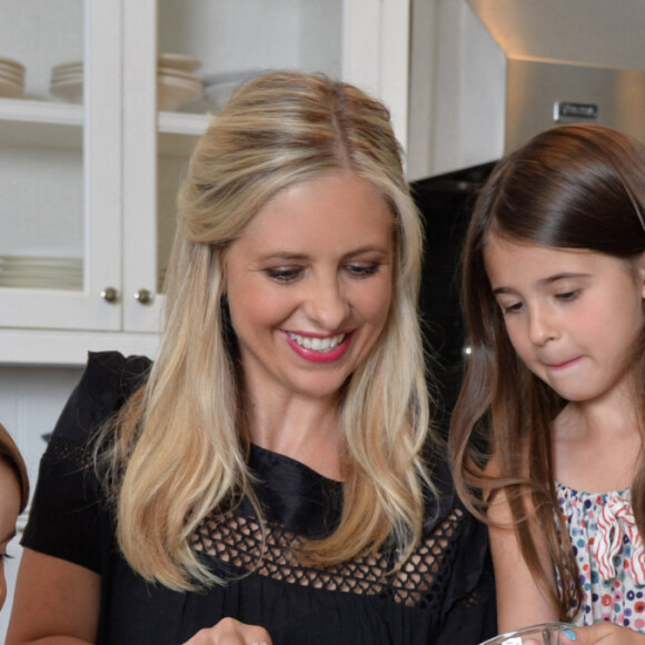Sarah Michelle Gellar et ses enfants, Rocky et Charlotte. Los Angeles. Le 1er septembre 2015. @Michael Simon/Startraks/ABACAPRESS.COM