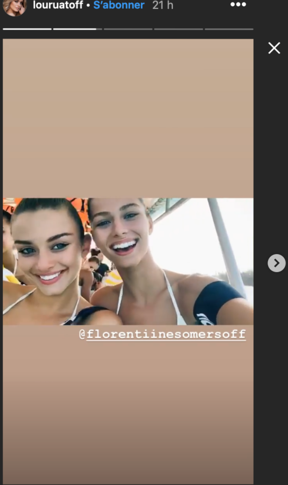 Lou Ruat (Miss Provence) et Florentine Somers (Miss Nord-Pas-de-Calais) complices sur Instagram - 17 décembre 2019