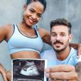 Christina Milian et M. Pokora annoncent l'arrivée d'un futur bébé sur Instagram. Juillet 2019.